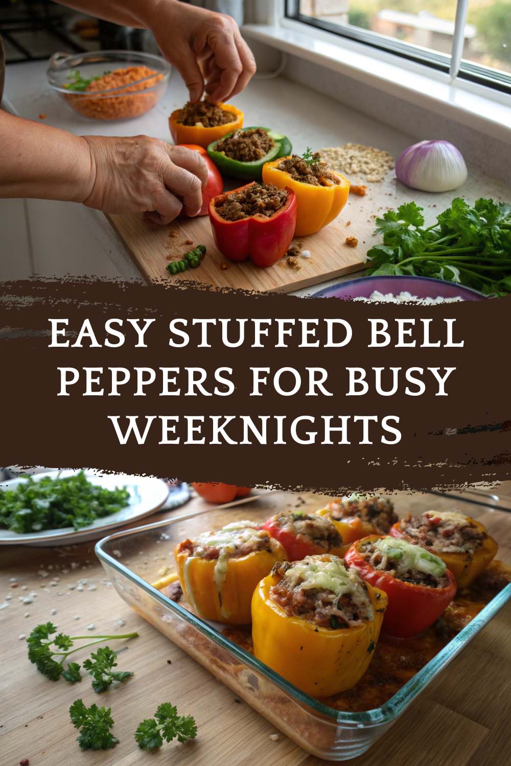 Easy Stuffed Bell Peppers for Busy Weeknights