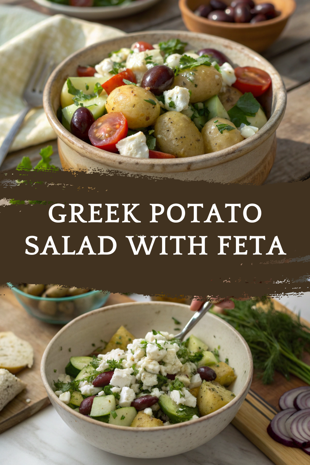 Greek Potato Salad with Feta